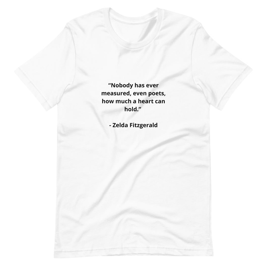 Romance Zelda Fitzgerald Unisex T-shirt
