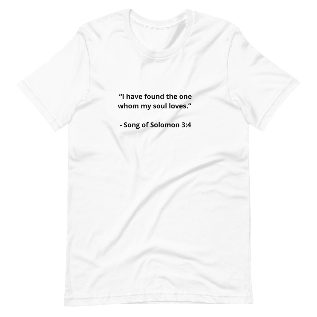 Romance Song of Solomon 3:4 Unisex T-shirt