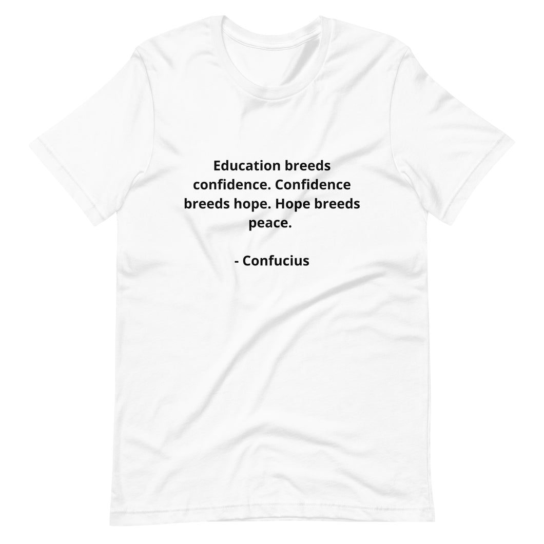 Teachers Confucius Unisex T-shirt