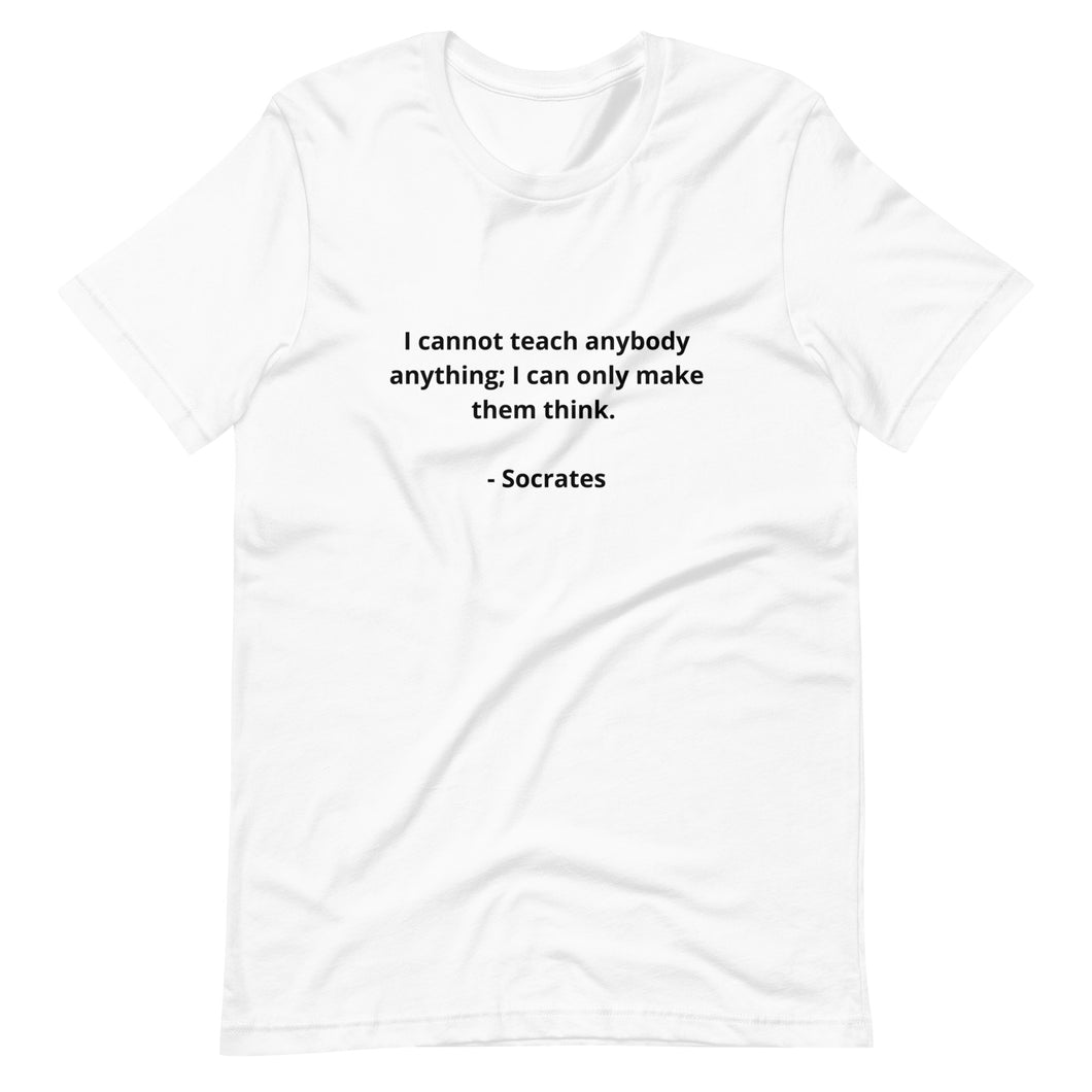 Teachers Socrates Unisex T-shirt