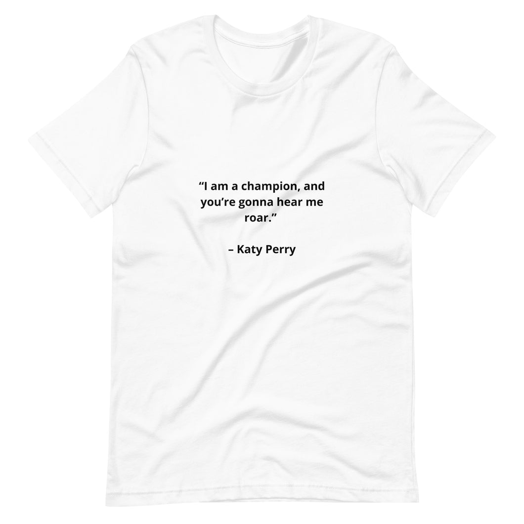 Music Katy Perry Unisex T-shirt