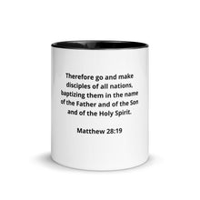 Load image into Gallery viewer, Bible Verses Matthew 28:19 Mug
