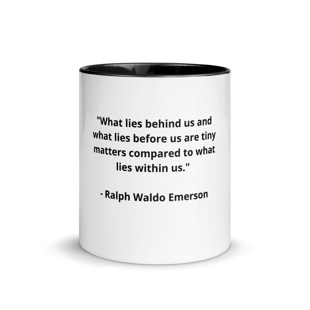 Self-Love Ralph Waldo Emerson Mug