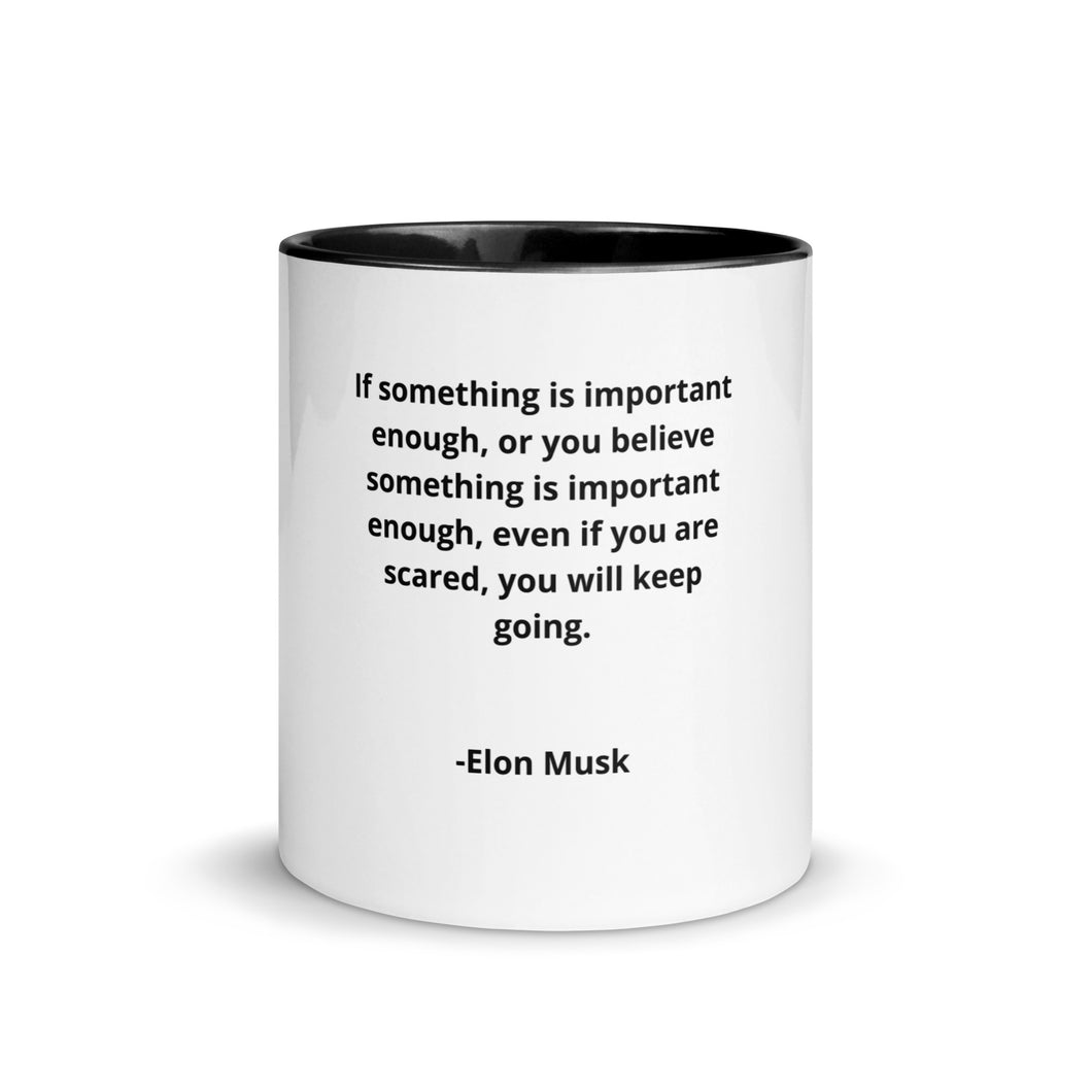 Entrepreneur Quotes Elon Musk Mug